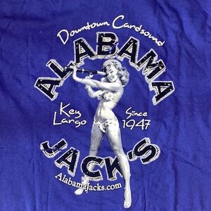 Alabama Jacks Key Largo Short Sleeve Tshirt sz Small